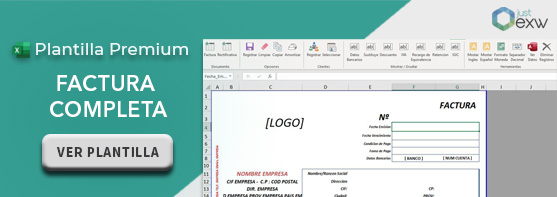 Plantilla de Excel para hacer facturas de empresa